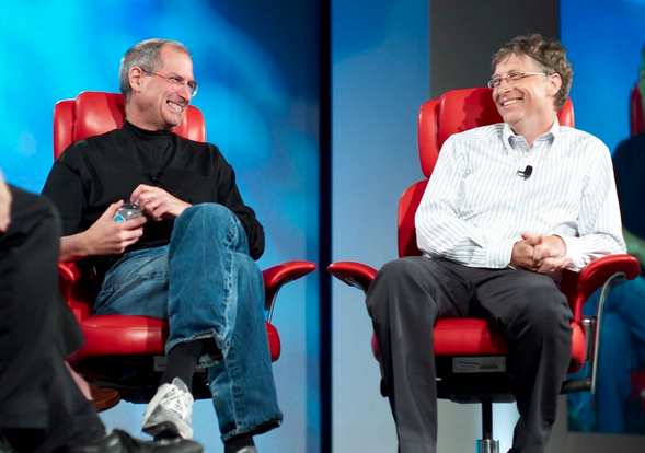 Steve Jobs bill Gates